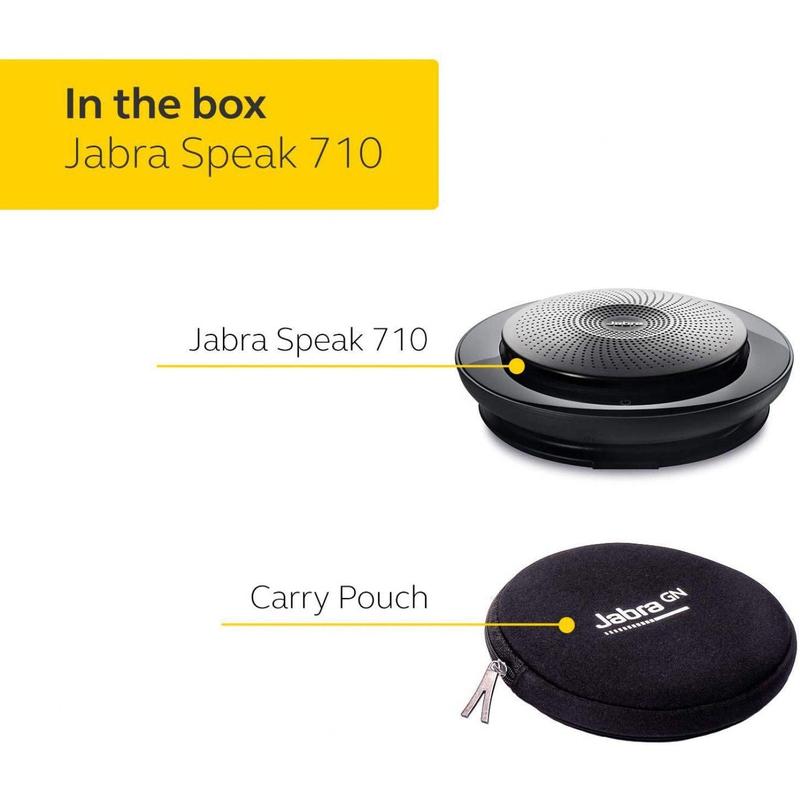 Jabra Speak 710 MS Link 370 Alto-Falante Portatil (sem fio e USB